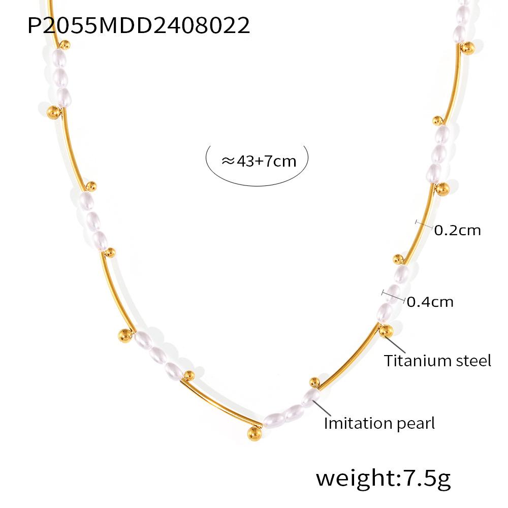 Натуральный барочный искусственный жемчуг партия цветок трубка бусина разделитель легкая роскошная ключичная цепочка темперамент ожерелье титановая сталь
Натуральный барочный искусственный жемчуг партия цветок трубка бусина разделитель легкая роскошная ключичная цепочка темперамент ожерелье титановая сталь