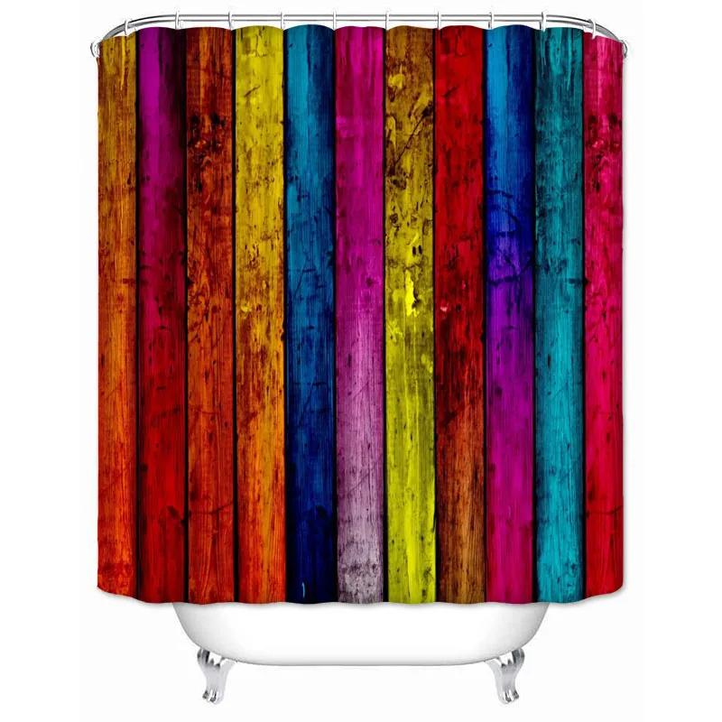 Rustic Shower Curtain Vintage Vertical Wood Planks Distressed Rustic Hardwood Design Fabric Bathroom Curtains Decor With Hooks W60H190(CM)-1 Pcs
Rustic Shower Curtain Vintage Vertical Wood Planks Distressed Rustic Hardwood Design Fabric Bathroom Curtains Decor With Hooks W60H190(CM)-1 Pcs