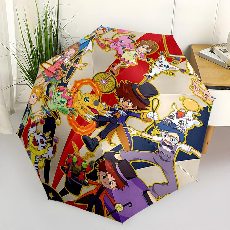 1pc Digimon Outdoor Umbrella - Automatic Opening & Closing, Portable 3-Fold Design with Metal Frame, Perfect Gift for Fans, Travelers, Everyday Use, F
1pc Digimon Outdoor Umbrella - Automatic Opening & Closing, Portable 3-Fold Design with Metal Frame, Perfect Gift for Fans, Travelers, Everyday Use, F