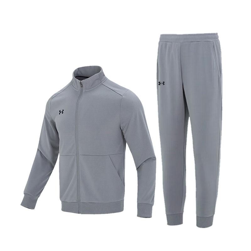 Under Armour Logo Knitted Jacket And Jogger Pants Casual Sports Set Men Sets Gray 23600304-014+23600704-014 S
Under Armour Logo Knitted Jacket And Jogger Pants Casual Sports Set Men Sets Gray 23600304-014+23600704-014 S