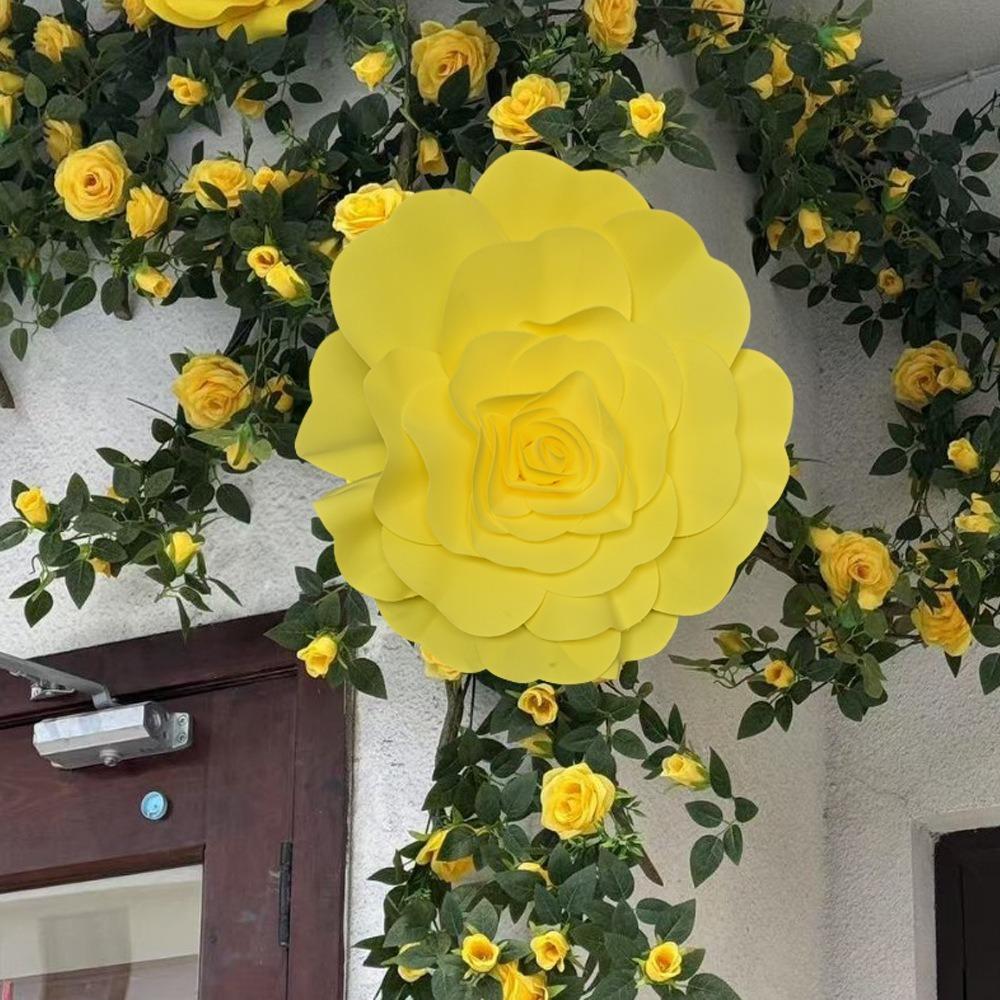 Yellow Color Simulation Flower Multi Size Artificial Flower NEW Artificial Rose Door Decoration 15cm
Yellow Color Simulation Flower Multi Size Artificial Flower NEW Artificial Rose Door Decoration 15cm