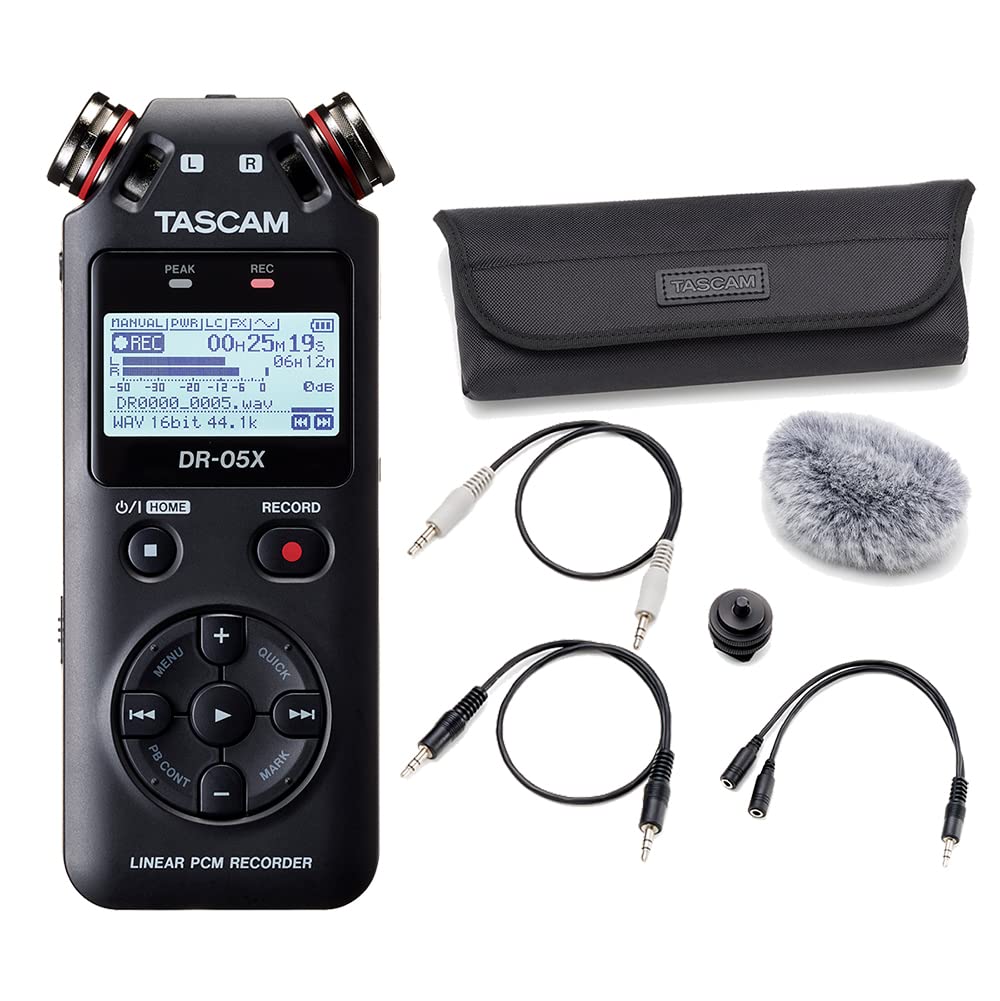 Комплект принадлежностей для камеры TASCAM Новейший комплект принадлежностей TASCAM DR-05X + AK-DR11CMKII
Комплект принадлежностей для камеры TASCAM Новейший комплект принадлежностей TASCAM DR-05X + AK-DR11CMKII