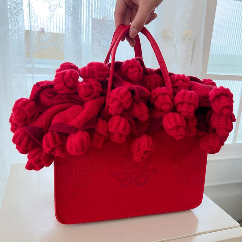 60/80/110/160cm Red Rose Bouquet Blanket Fashion Finished Flower Bouquet Blanket Weding DIY Craft Artificial Knitted Blanket Diameter 60cm червоний
60/80/110/160cm Red Rose Bouquet Blanket Fashion Finished Flower Bouquet Blanket Weding DIY Craft Artificial Knitted Blanket Diameter 60cm червоний
