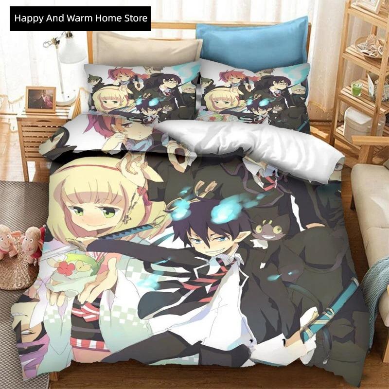 Fashion 3D Printing Anime Blue Exorcist Beding Set Soft Duvet Covers Pilowcases One Piece Warm Comforter Beding Sets Bedclothes Bed 100*200cm Single
Fashion 3D Printing Anime Blue Exorcist Beding Set Soft Duvet Covers Pilowcases One Piece Warm Comforter Beding Sets Bedclothes Bed 100*200cm Single