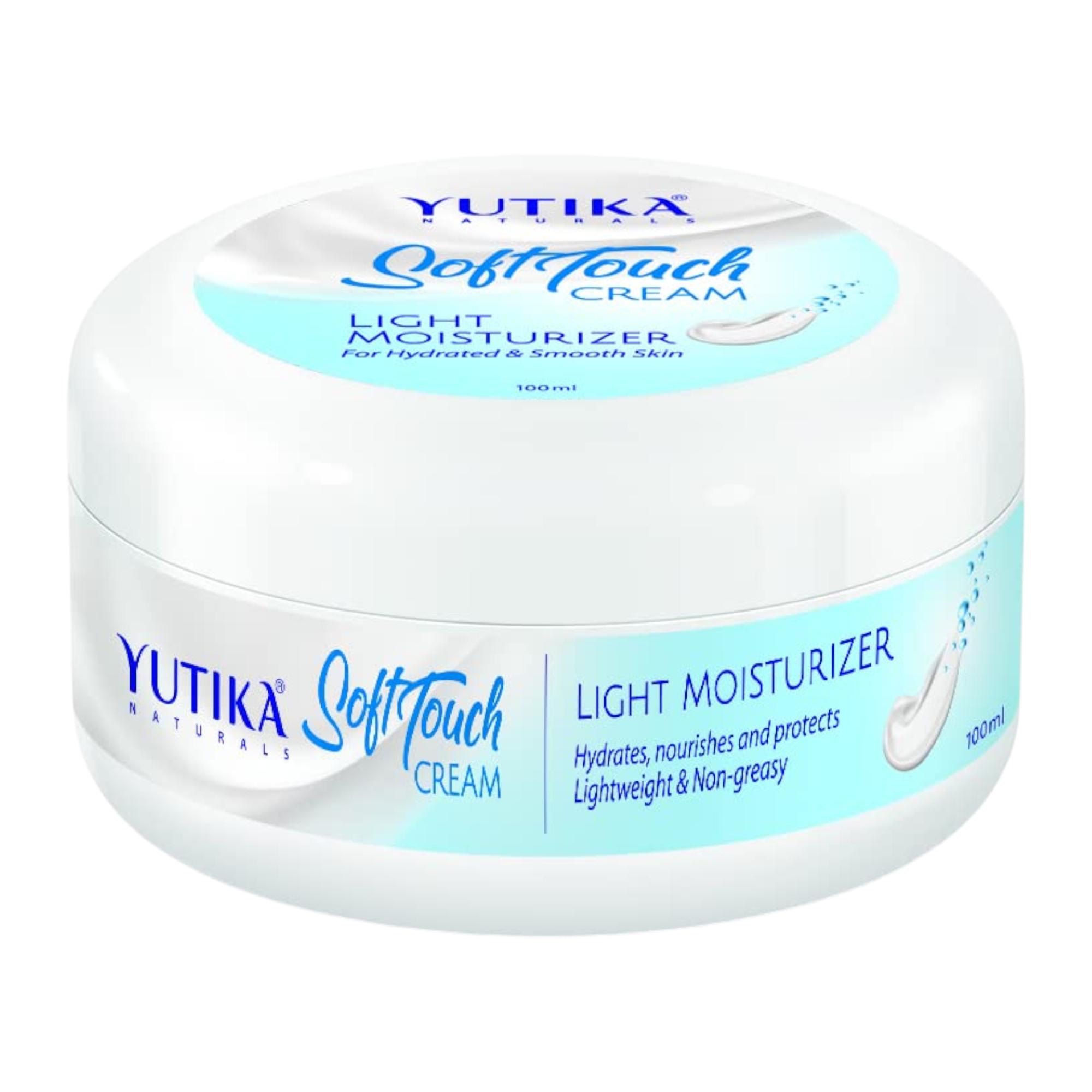 Yuthika Soft Touch Light Moisturizer Cream For Face Hands Body Dry Skin Winter Care Non Greasy Daily Hydration 100 Ml
Yuthika Soft Touch Light Moisturizer Cream For Face Hands Body Dry Skin Winter Care Non Greasy Daily Hydration 100 Ml