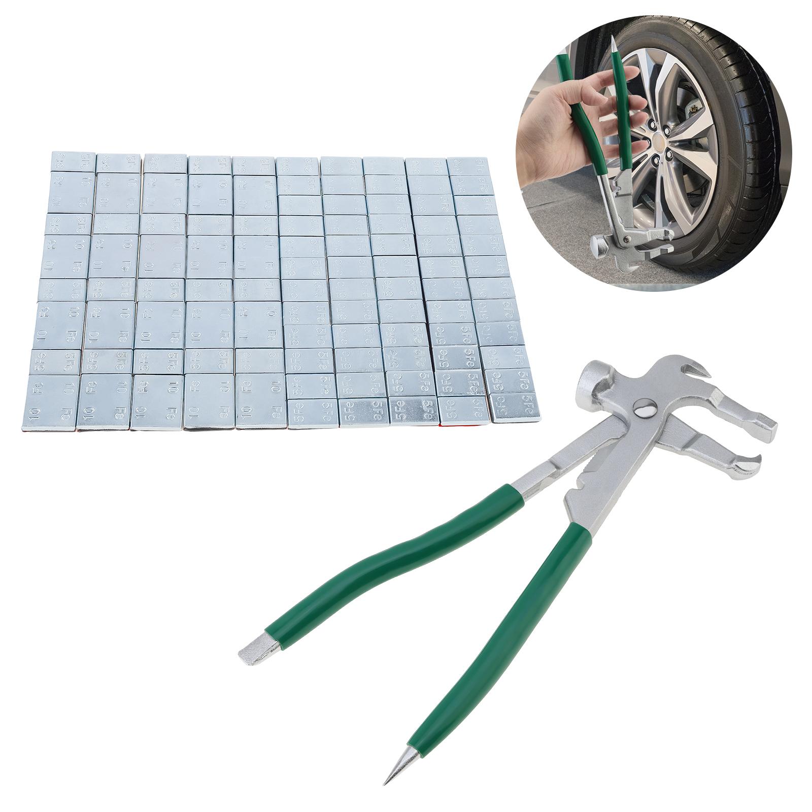 101 шт. Высоковязкие балансировочные грузики для шин и колес с пластиковой ручкой и плоскогубцами, набор для легкого удаления
101 шт. Высоковязкие балансировочные грузики для шин и колес с пластиковой ручкой и плоскогубцами, набор для легкого удаления