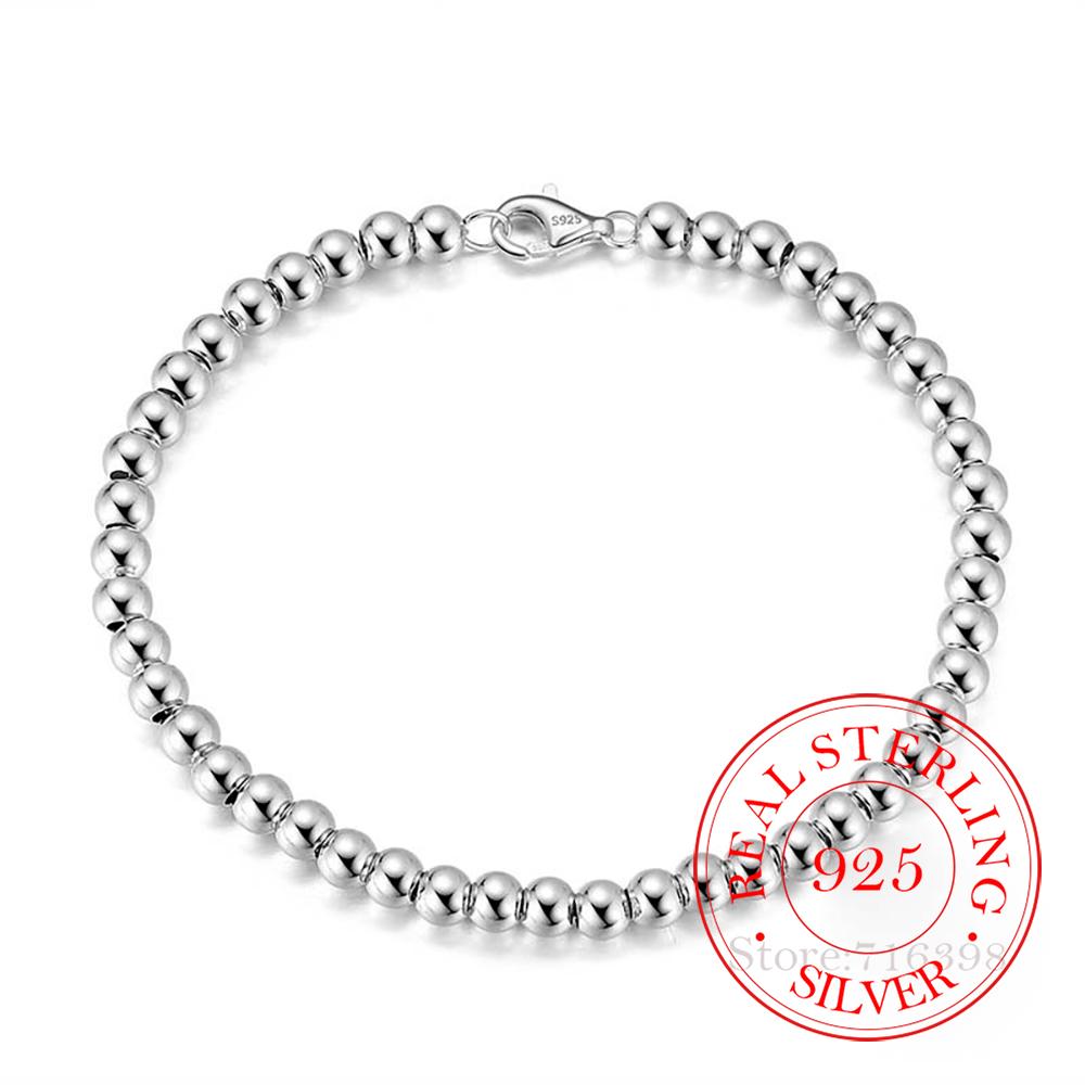 Original 925 Sterling Silver 4mm Hollow Beads Chain Bracelet for Women Men Silver 925 Charm Luck Bracelets Party Wedding Jewelry 16.5cm срібний
Original 925 Sterling Silver 4mm Hollow Beads Chain Bracelet for Women Men Silver 925 Charm Luck Bracelets Party Wedding Jewelry 16.5cm срібний