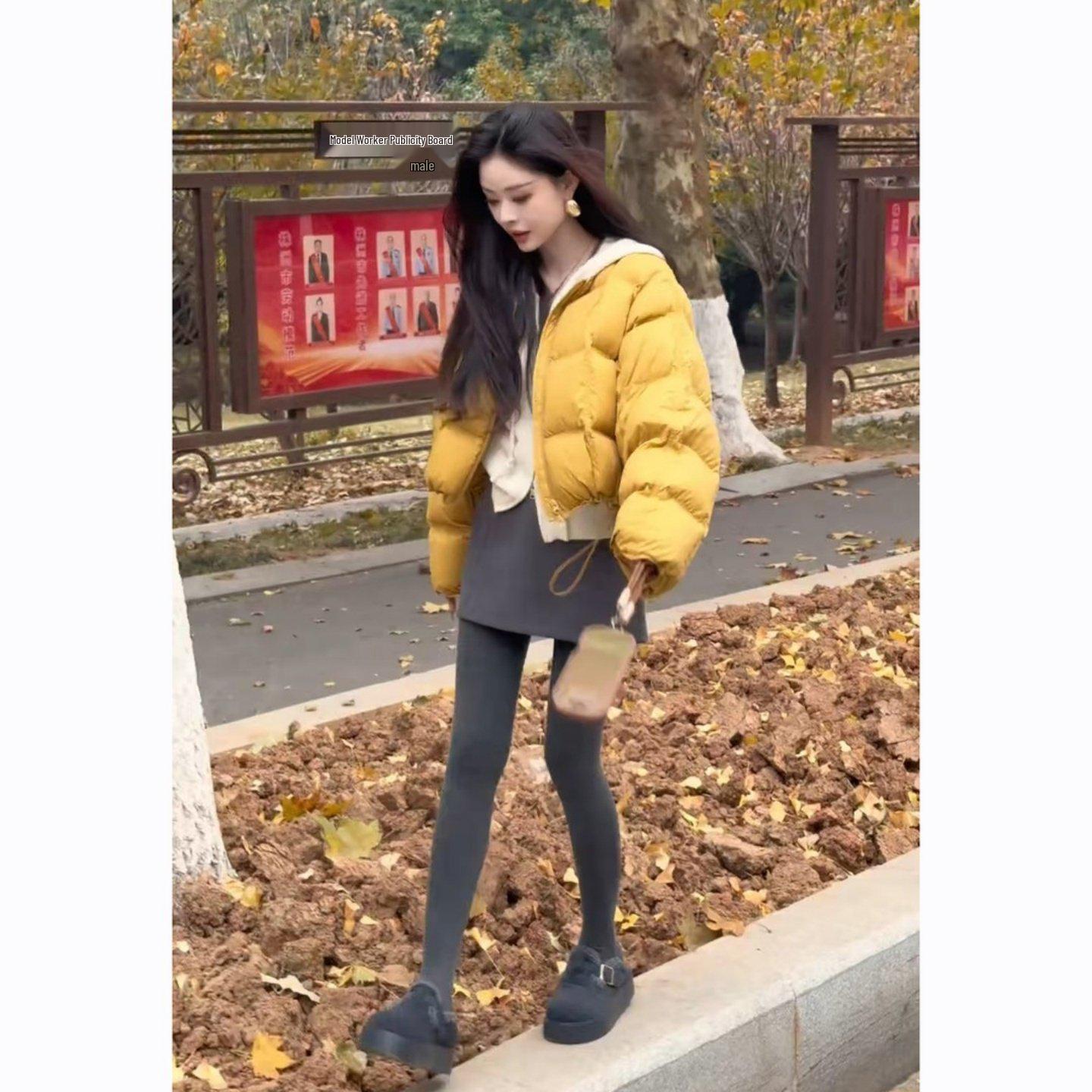 2026 Winter Trio: Hooded Cotton Jacket, Warm Knit Sweater, Retro Skirt Suit 3XL (for 70-80 kg)
2026 Winter Trio: Hooded Cotton Jacket, Warm Knit Sweater, Retro Skirt Suit 3XL (for 70-80 kg)
