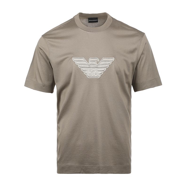 Emporio Armani Ss25 Eagle Pattern Embroidered Short Sleeve T-Shirt Men Tops Khaki EM001033-AF10017-M6116 L
Emporio Armani Ss25 Eagle Pattern Embroidered Short Sleeve T-Shirt Men Tops Khaki EM001033-AF10017-M6116 L