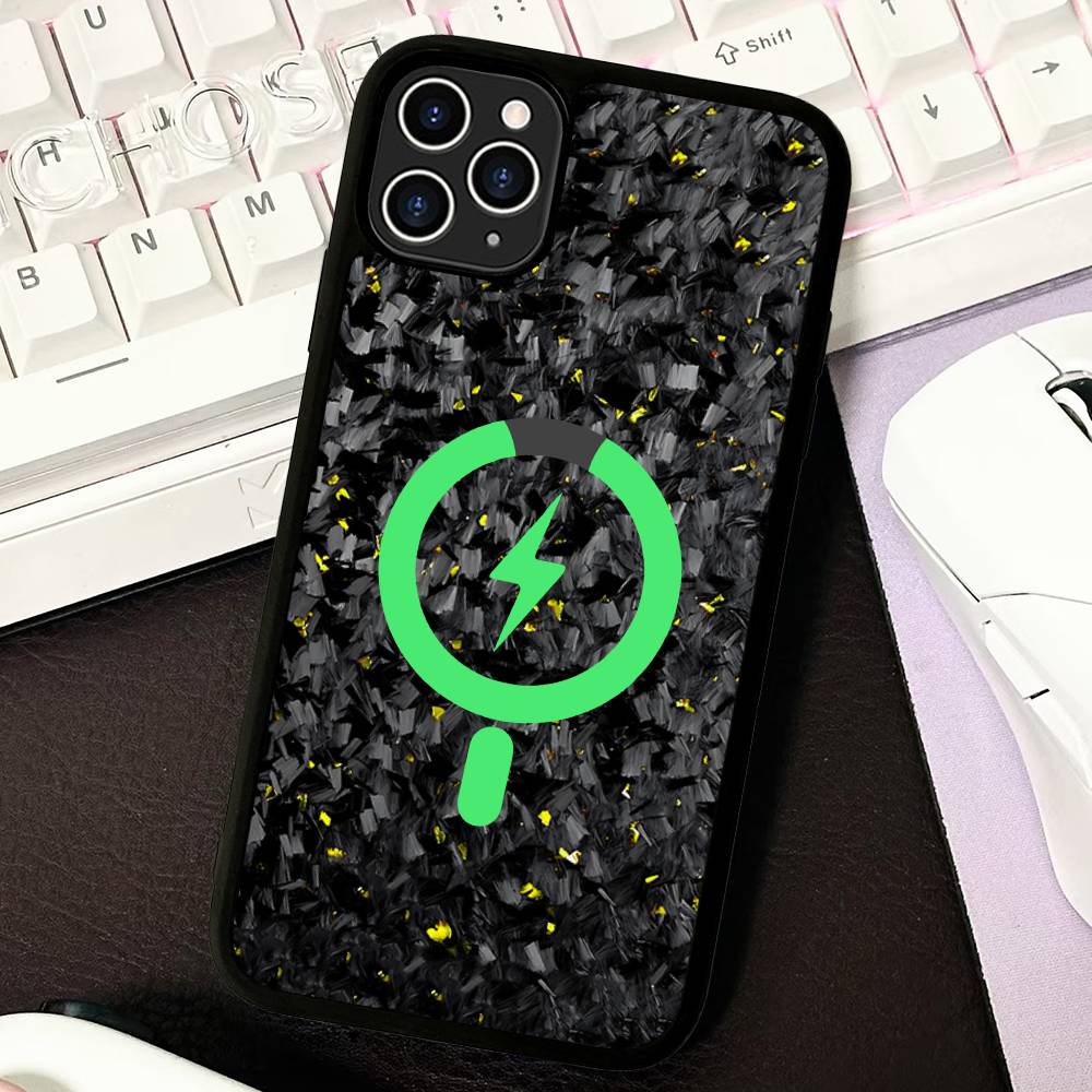 Forged Carbon Fundas For Magsafe Magnetic Phone Case Wireless PC+TPU For IPhone 11 12 13 14 15 16 17 Pro Max Plus iPhone 17
Forged Carbon Fundas For Magsafe Magnetic Phone Case Wireless PC+TPU For IPhone 11 12 13 14 15 16 17 Pro Max Plus iPhone 17