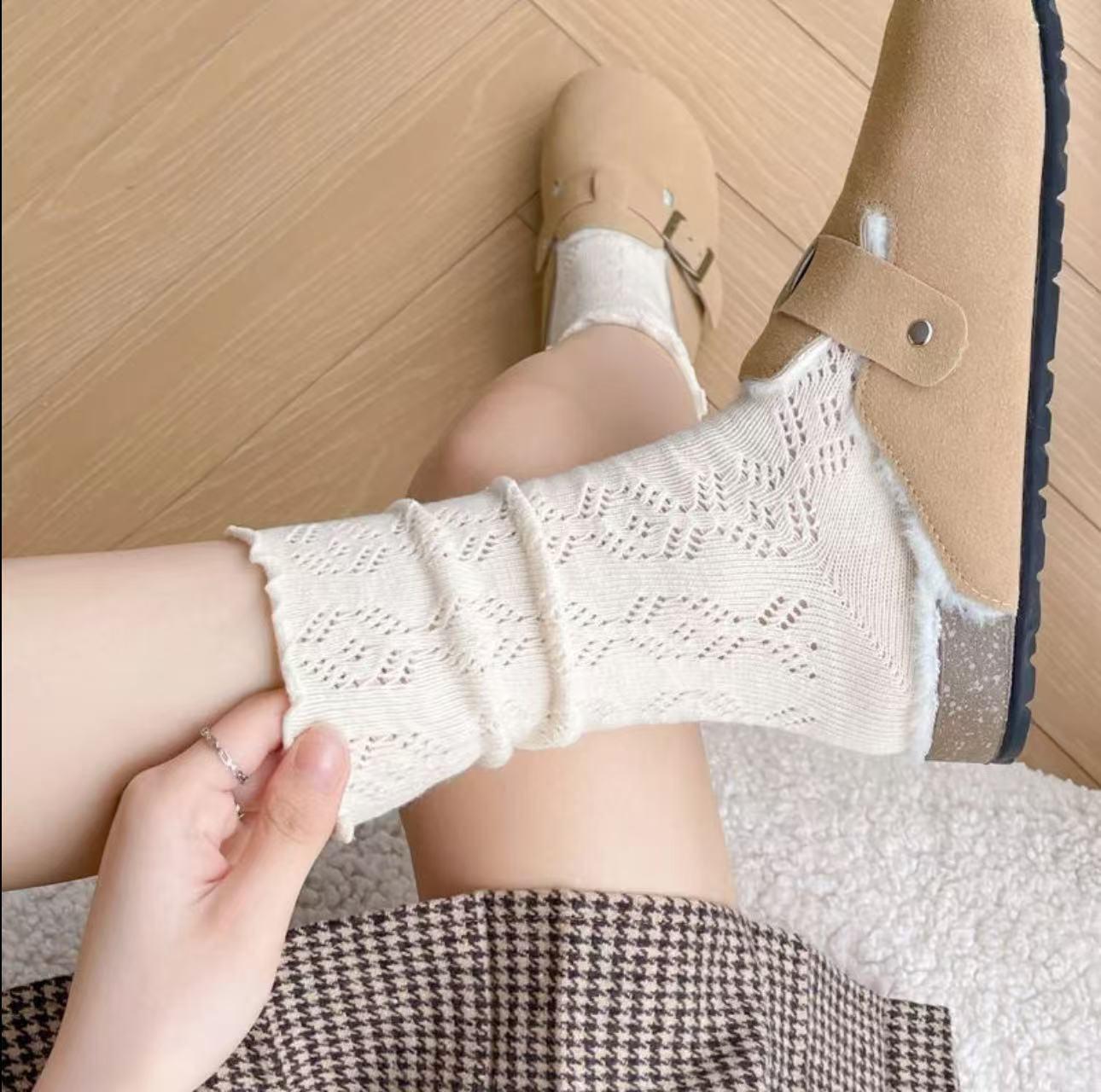 Women s Summer Lace Mesh Cotton Socks, Breathable, Stylish, Solid Colors One Size бежевий
Women s Summer Lace Mesh Cotton Socks, Breathable, Stylish, Solid Colors One Size бежевий
