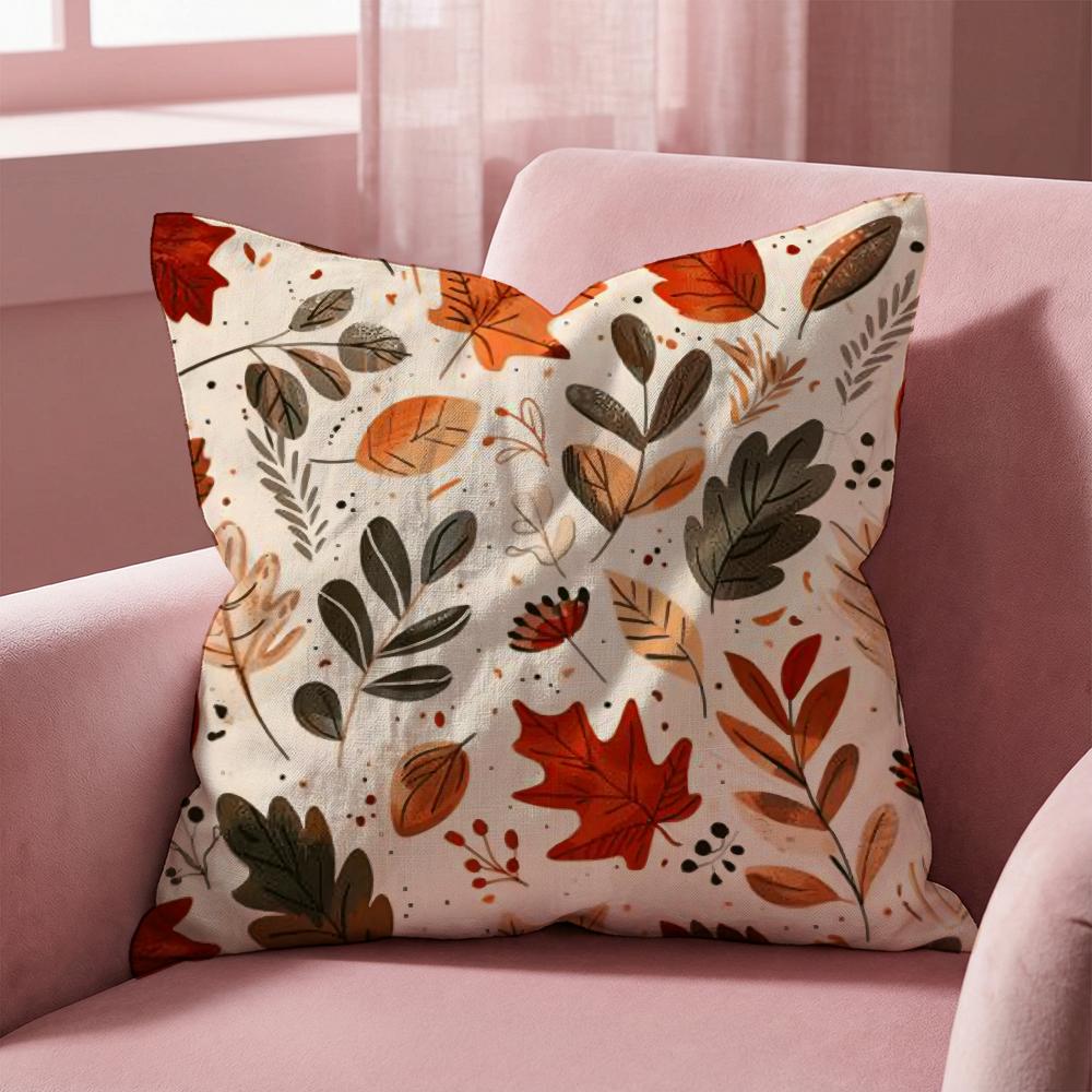 Maple Leaf Vintage Print Cushion Cover Multi-Scene Pillow Cover for Home & Car - Reversible, Soft & Durable for Daily Use 30cmx30cm
Maple Leaf Vintage Print Cushion Cover Multi-Scene Pillow Cover for Home & Car - Reversible, Soft & Durable for Daily Use 30cmx30cm