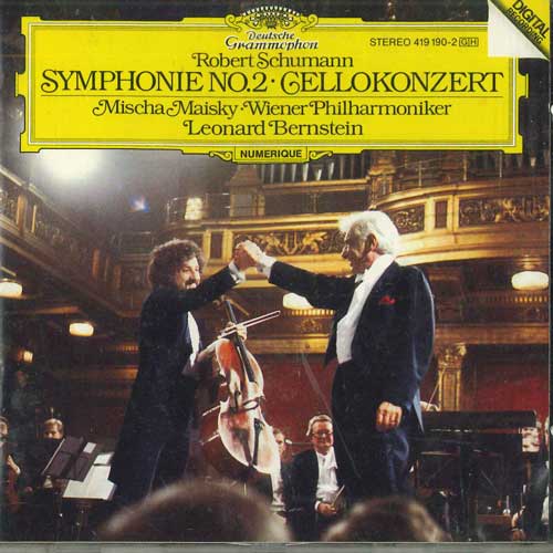 CD ROBERT SCHUMANN, MISCHA MAISKY, LEO - Symphonie No.2 Cellokonzert 4191902 Deutsche Grammo 1986 Germany Classical Used
CD ROBERT SCHUMANN, MISCHA MAISKY, LEO - Symphonie No.2 Cellokonzert 4191902 Deutsche Grammo 1986 Germany Classical Used