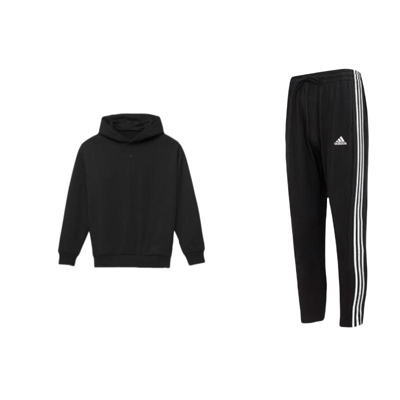 Adidas Chapter 03 Logo Print Knitted Fashion Sweatshirt And Tapered Knit Pants Casual Sports Set Men sweatshirt and pants IC0044+IN4243 S
Adidas Chapter 03 Logo Print Knitted Fashion Sweatshirt And Tapered Knit Pants Casual Sports Set Men sweatshirt and pants IC0044+IN4243 S