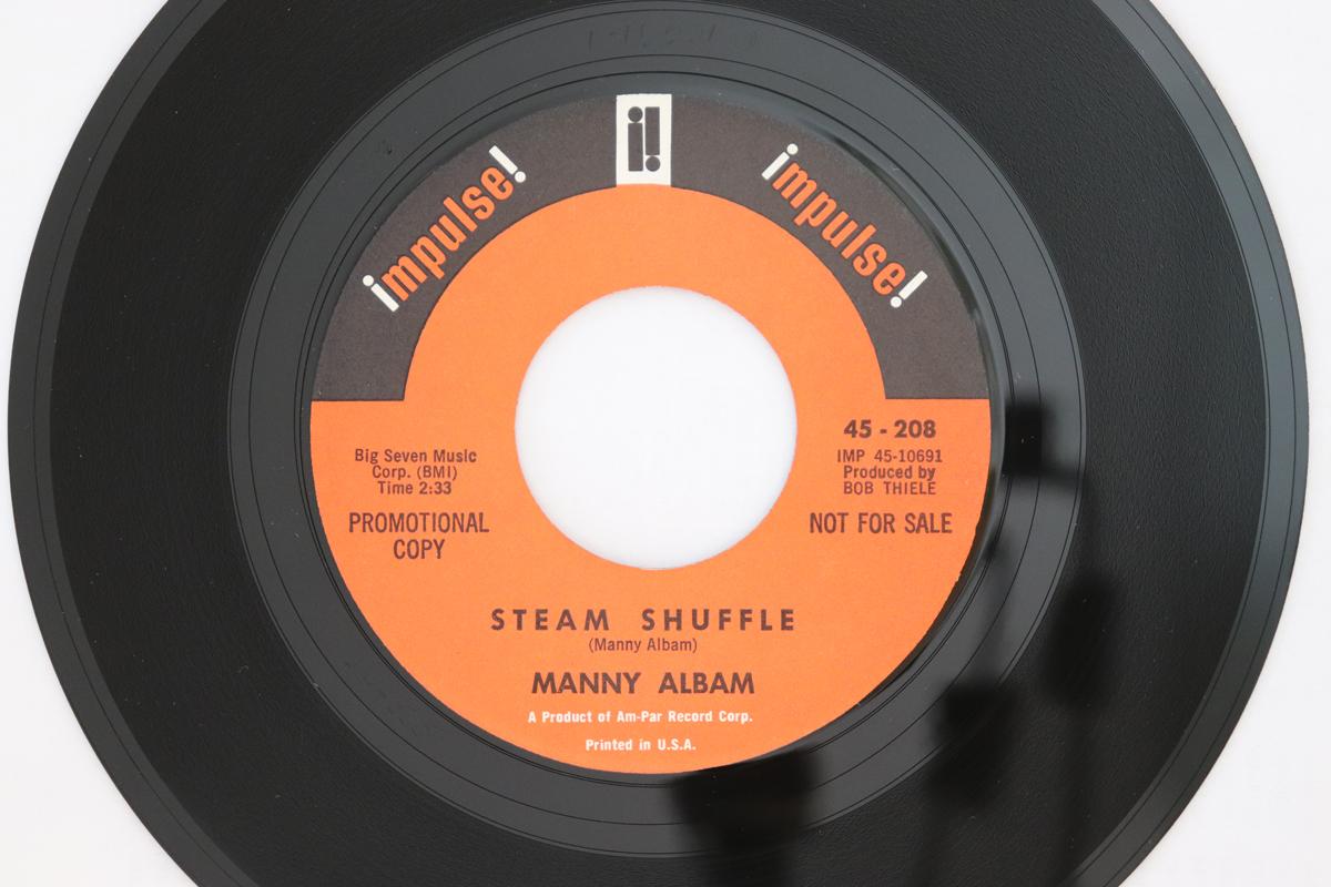 7inch Record MANNY ALBAM Steam Shuffle High Noon 45208PROMO IMPULSE 1962 US Jazz Used
7inch Record MANNY ALBAM Steam Shuffle High Noon 45208PROMO IMPULSE 1962 US Jazz Used