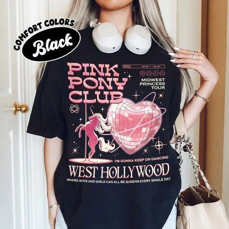 100 Cotton Loose Retro Shirt Unisex Tee Pink Pony Club Midwest Princess Tour Shirt Sapphic Lesbian Tee Fantasy Apparel Y2K Top 4XL
100 Cotton Loose Retro Shirt Unisex Tee Pink Pony Club Midwest Princess Tour Shirt Sapphic Lesbian Tee Fantasy Apparel Y2K Top 4XL