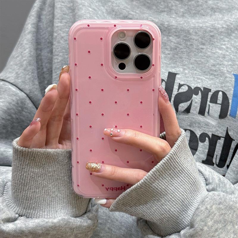 Cute Cartoon Wave Point Candy Color Case for iPhone 16 15 14 17 Pro Max 12 13 17 Air Polka Dot Soft Silicone Ins Korean Cover iPhone17 Pro Max
Cute Cartoon Wave Point Candy Color Case for iPhone 16 15 14 17 Pro Max 12 13 17 Air Polka Dot Soft Silicone Ins Korean Cover iPhone17 Pro Max