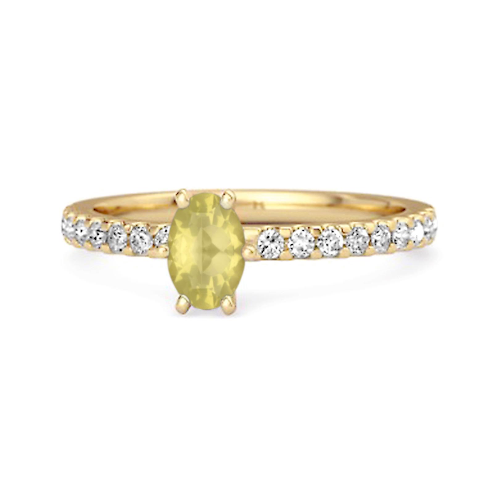 Lemon Quartz Oval Solitaire Ring -925 Sterling Silver Gold Vermeil 9.5 золотий/жовтий
Lemon Quartz Oval Solitaire Ring -925 Sterling Silver Gold Vermeil 9.5 золотий/жовтий