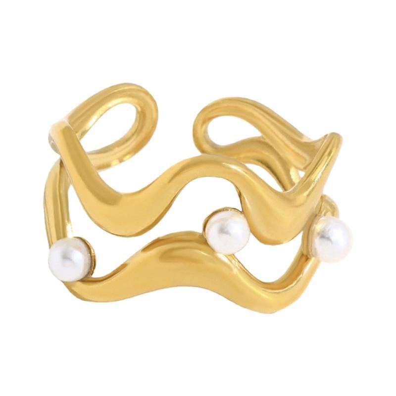 Openable Finger Rings Adjustable Opening Rings Wide Waves Pattern Eye Catching Finger Jewelry Suitable for Daily Wear 1
Openable Finger Rings Adjustable Opening Rings Wide Waves Pattern Eye Catching Finger Jewelry Suitable for Daily Wear 1