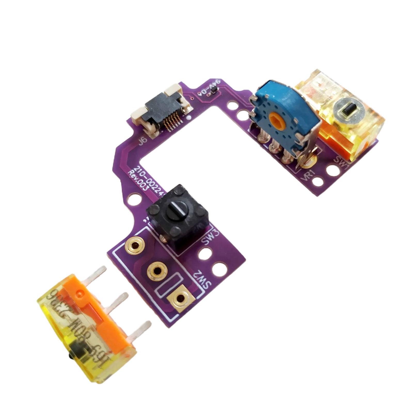 Печатная плата с кнопками и кнопками, сварка платы, бесплатно для мыши GProX Superlight, горячая замена с золотыми энкодерами мыши 3