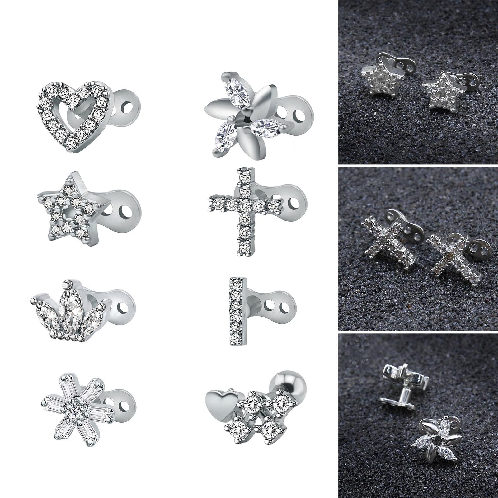 Sparkling Cubic Zirconia Dermal Top and Base Set Surgical Grade Stainless Steel Body Jewelry Piercing Accessories 2
Sparkling Cubic Zirconia Dermal Top and Base Set Surgical Grade Stainless Steel Body Jewelry Piercing Accessories 2