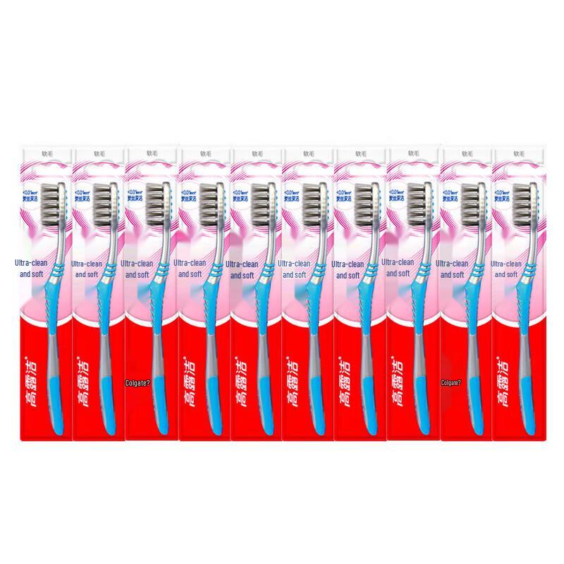 Зубная щетка Colgate Gum Care с мягкой щетиной, 10 шт.
Зубная щетка Colgate Gum Care с мягкой щетиной, 10 шт.