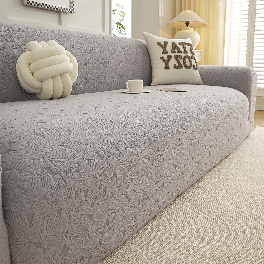 Leaf Style Four Season Anti Slip Sofa Cushion Elastic Dustproof Cover Machine Washed Sofa Cover Suitable for Home Decoration 1-seater sofa(90-140cm) светло-серый
Leaf Style Four Season Anti Slip Sofa Cushion Elastic Dustproof Cover Machine Washed Sofa Cover Suitable for Home Decoration 1-seater sofa(90-140cm) светло-серый