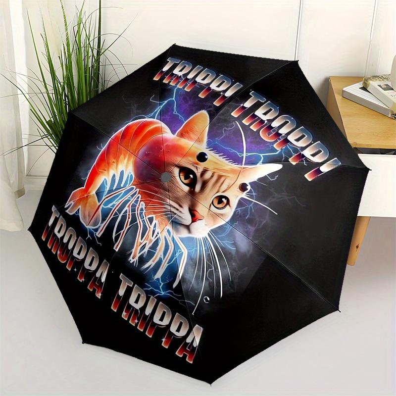 1pc Trippy Troppa Cat Shrimp Fusion Umbrella with Plastic Handle,Suitable for All Seasons Home Travel Outdoor UmbrellaM1068
1pc Trippy Troppa Cat Shrimp Fusion Umbrella with Plastic Handle,Suitable for All Seasons Home Travel Outdoor UmbrellaM1068