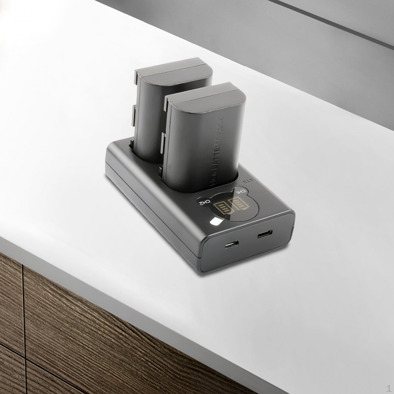 Зарядное устройство для аккумулятора камеры, портативное двухканальное USB-устройство для DC-s5 S5K GH5M2
Зарядное устройство для аккумулятора камеры, портативное двухканальное USB-устройство для DC-s5 S5K GH5M2