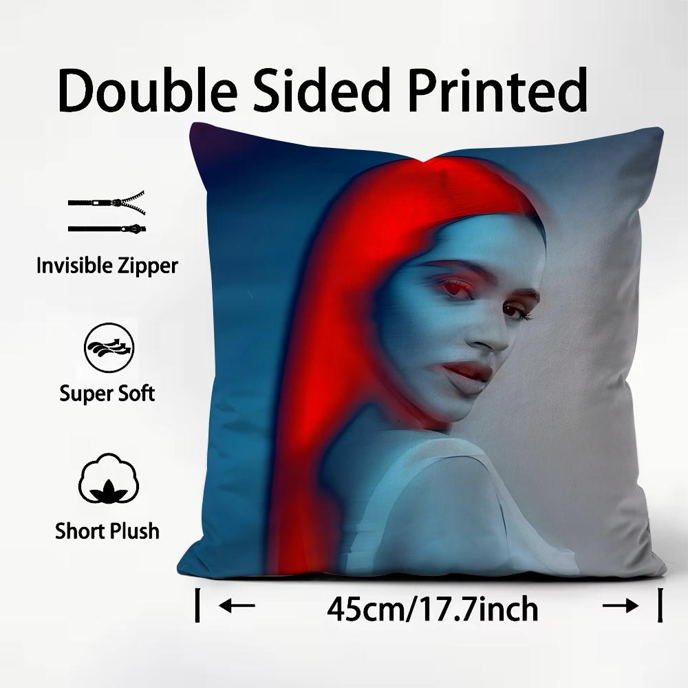 RRosalia Singer Cushion Cover Plush Fabric Soft DoubleSided Printed Sofa Warm Winter Home Child Gift Pillow Case 30x30cm
RRosalia Singer Cushion Cover Plush Fabric Soft DoubleSided Printed Sofa Warm Winter Home Child Gift Pillow Case 30x30cm