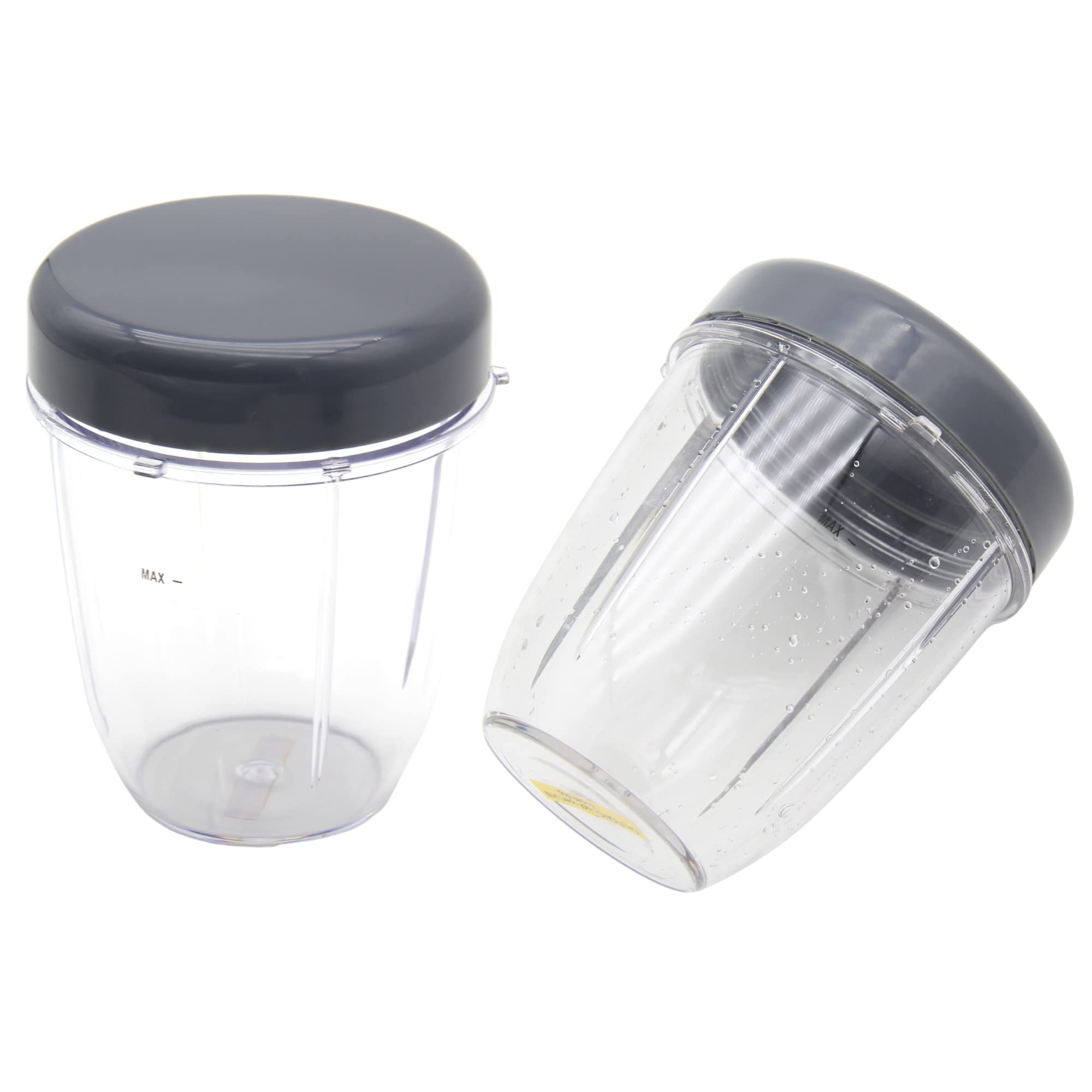 JIUDANI Blender Replacement Cup and Flat Lid Replacement Parts Nutribullet Cup Compatible with Blender 18oz Cup Fresh Resealable Lid with Gasket 2
JIUDANI Blender Replacement Cup and Flat Lid Replacement Parts Nutribullet Cup Compatible with Blender 18oz Cup Fresh Resealable Lid with Gasket 2