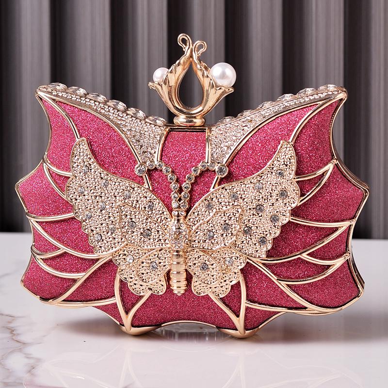 Butterfly Purse Rhinestone Handbags Elegant Clutch Luxury Brands Women s Evening Bag Pearl Crystal Ladies Shine Shoulder Bag
Butterfly Purse Rhinestone Handbags Elegant Clutch Luxury Brands Women s Evening Bag Pearl Crystal Ladies Shine Shoulder Bag