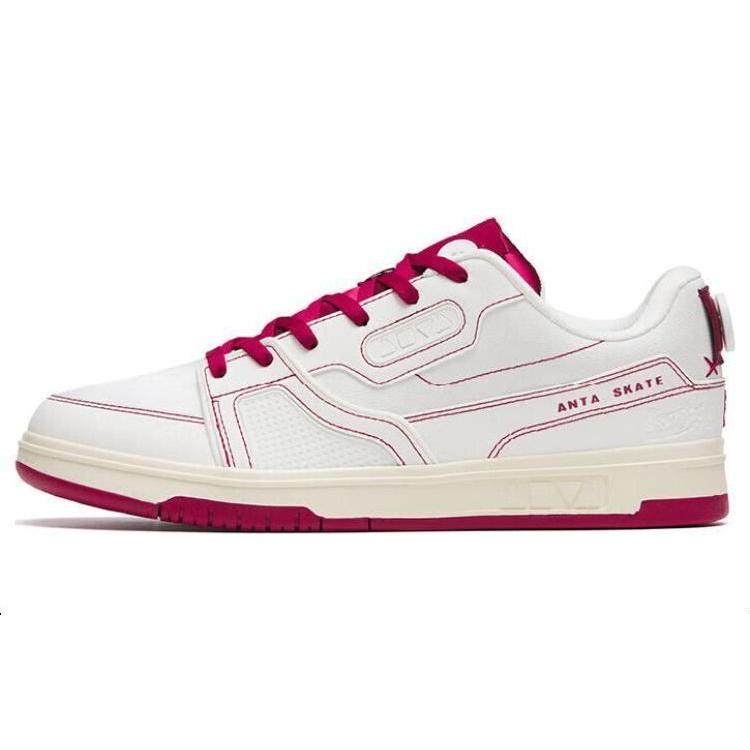 Anta AOYU Противоскользящие и износостойкие дышащие скейтбордические кроссовки с низким верхом женские бело-красные 40
Anta AOYU Противоскользящие и износостойкие дышащие скейтбордические кроссовки с низким верхом женские бело-красные 40