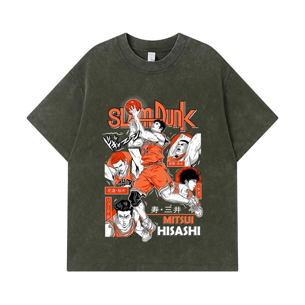 275 GSM Washed T-shirts 100% Cotton Slam Dunk V4 Mitsui Print Unisex Heavy Cotton T Shirt S
275 GSM Washed T-shirts 100% Cotton Slam Dunk V4 Mitsui Print Unisex Heavy Cotton T Shirt S