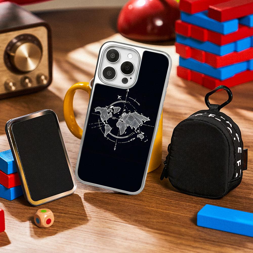 Travel inspired plane patten design Phone Case for iPhone 16 15 14 13 12 11 Pro Max Sheepskin Silver-edged protective case iPhone16Pro
Travel inspired plane patten design Phone Case for iPhone 16 15 14 13 12 11 Pro Max Sheepskin Silver-edged protective case iPhone16Pro