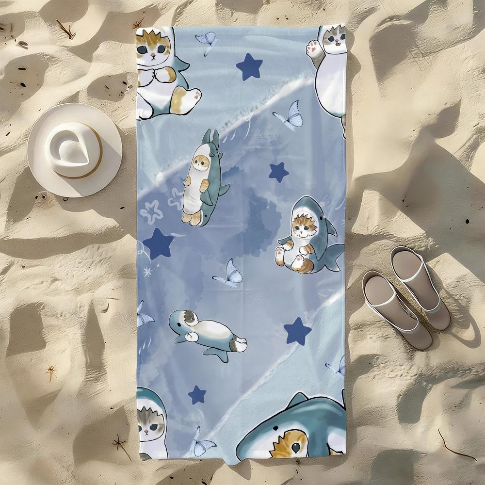Cartoon Cute Cat M-MoFusand-S Towel For Swim Yoga Gym Quick Drying Soft and skin-friendly Beach Towels All-Season W30*H60(CM)
Cartoon Cute Cat M-MoFusand-S Towel For Swim Yoga Gym Quick Drying Soft and skin-friendly Beach Towels All-Season W30*H60(CM)