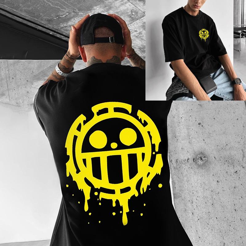 Trafalgaro ONE PIECE Anime Personality Printing Heavy Cotton T-Shirt Plus Size Cartoon Men s and Women s Short Sleeves 4XL
Trafalgaro ONE PIECE Anime Personality Printing Heavy Cotton T-Shirt Plus Size Cartoon Men s and Women s Short Sleeves 4XL