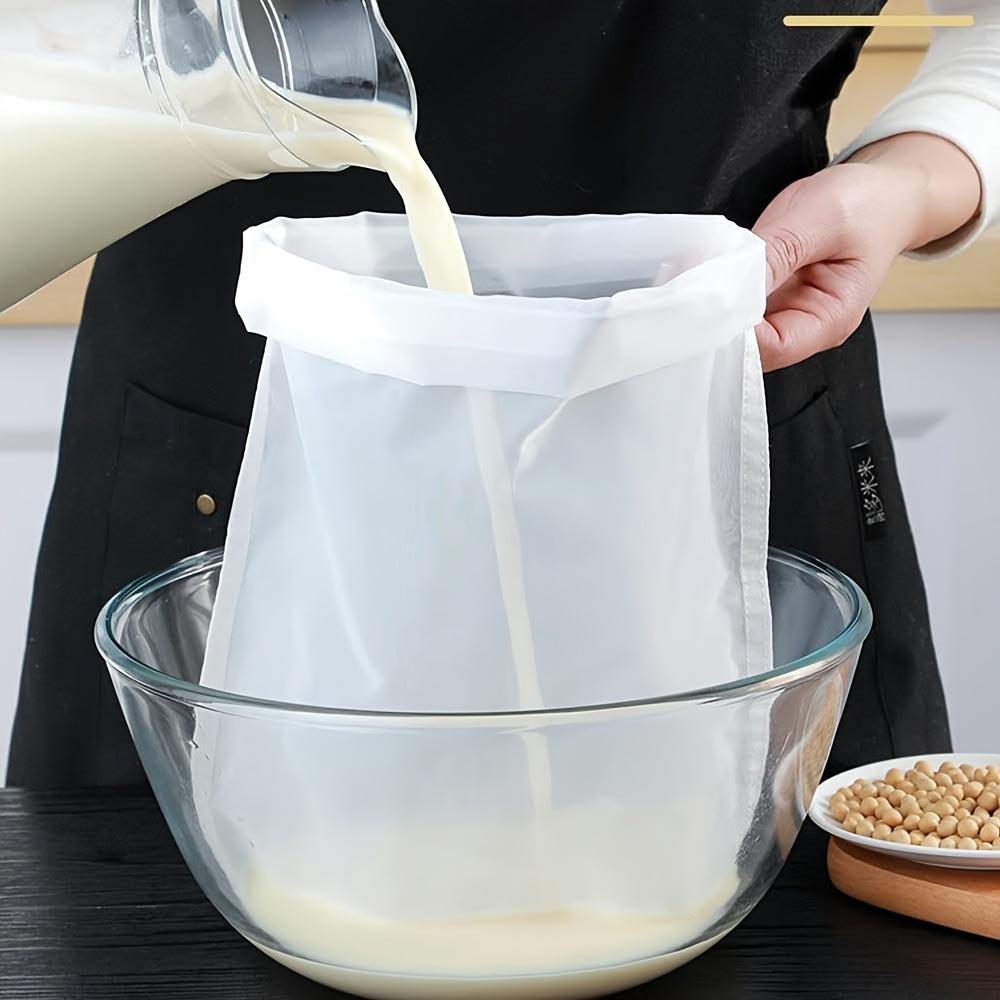 Squeeze vegetable stuffing bag household cabbage drainage floor drain soybean milk filter dehydrator vegetable pressing filter s L білий
Squeeze vegetable stuffing bag household cabbage drainage floor drain soybean milk filter dehydrator vegetable pressing filter s L білий