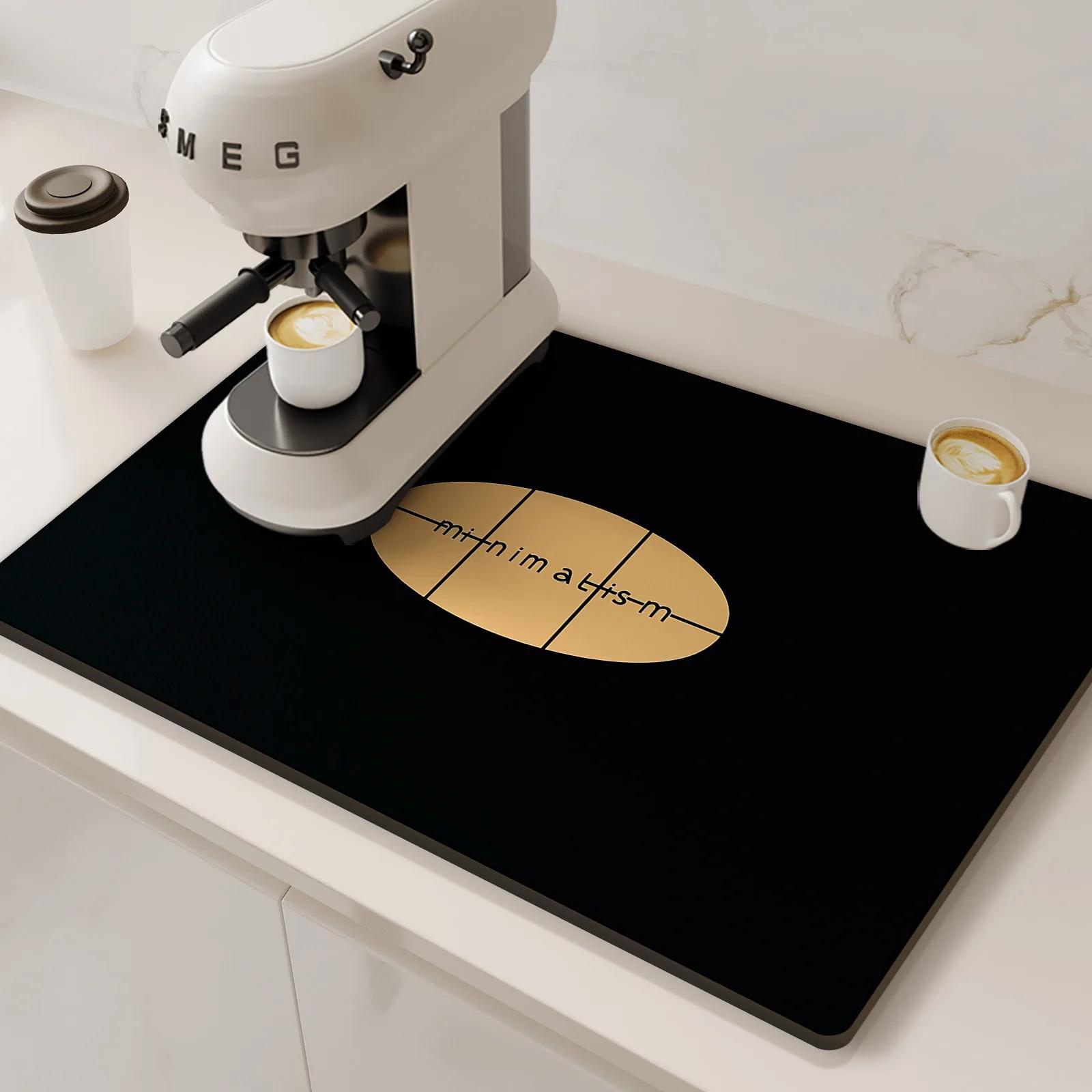 Coffee Machine Mat Drain Pad for Kitchen Non-slip Dish Drying Mats Quick Dry Tableware Faucet Placemat Dinnerware Home Outdoor 40x60cm
Coffee Machine Mat Drain Pad for Kitchen Non-slip Dish Drying Mats Quick Dry Tableware Faucet Placemat Dinnerware Home Outdoor 40x60cm