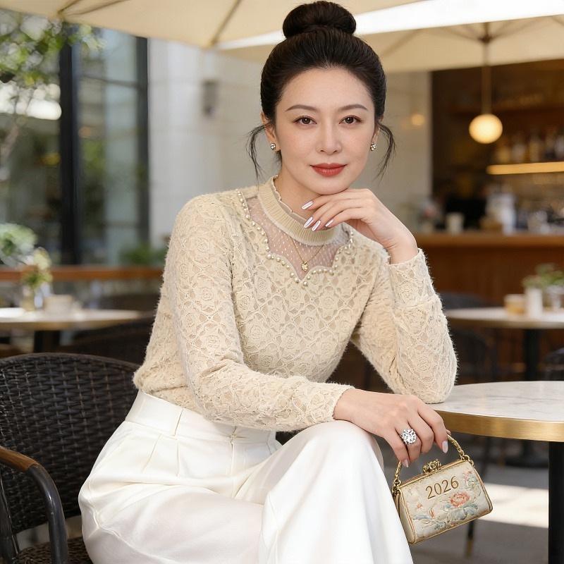 2025 Early Spring Sweet Ruffled Lace Hollow-Out Long Sleeve Top for Women 5XL (135-150 jin)
2025 Early Spring Sweet Ruffled Lace Hollow-Out Long Sleeve Top for Women 5XL (135-150 jin)