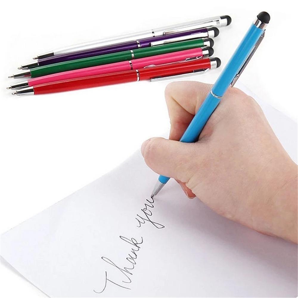2in1 For Capacitive Screen Touchscreen Portable Ballpoint Pen Touch Pen Tablets Pen Stylus Pens 5Pcs random color
2in1 For Capacitive Screen Touchscreen Portable Ballpoint Pen Touch Pen Tablets Pen Stylus Pens 5Pcs random color