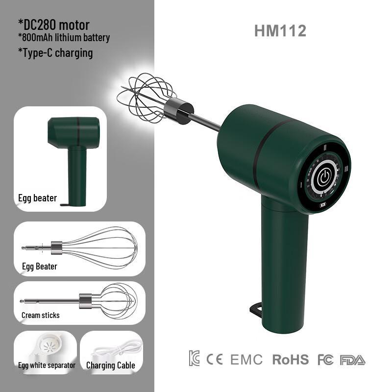 ZHISHL HM112 Mini Electric Hand Mixer
ZHISHL HM112 Mini Electric Hand Mixer