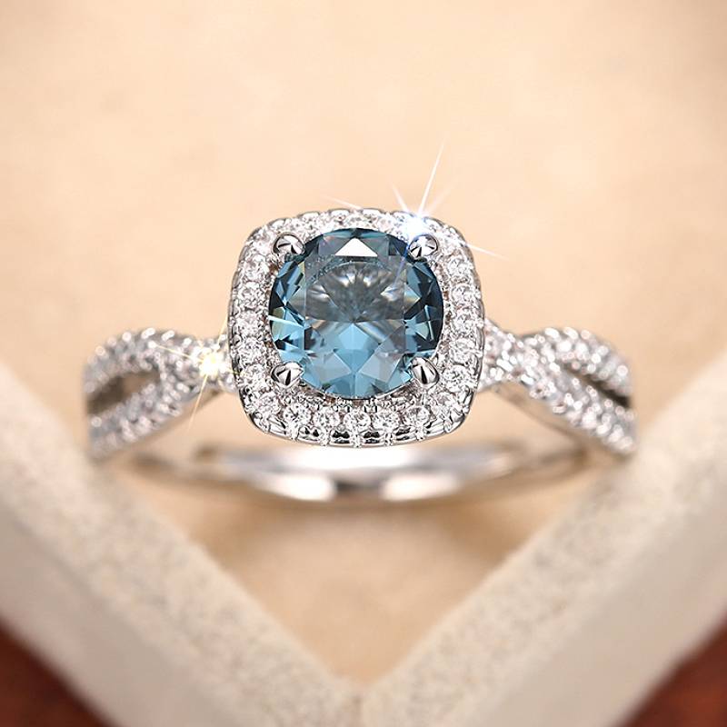 Huitan Stylish Women Copper Color Ring with Brilliant Blue CZ Aesthetic Lady Party Fashion Accessories for Wedding Chic Zircon 6
Huitan Stylish Women Copper Color Ring with Brilliant Blue CZ Aesthetic Lady Party Fashion Accessories for Wedding Chic Zircon 6