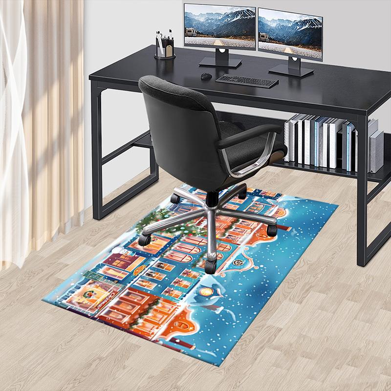 Christmas Town Crystal Velvet Office chair mat Area Rug - Non-Slip, Floor Mat, Office Desk Chair Rugs,Christmas Gift-1106108 60cm by 90cm
Christmas Town Crystal Velvet Office chair mat Area Rug - Non-Slip, Floor Mat, Office Desk Chair Rugs,Christmas Gift-1106108 60cm by 90cm