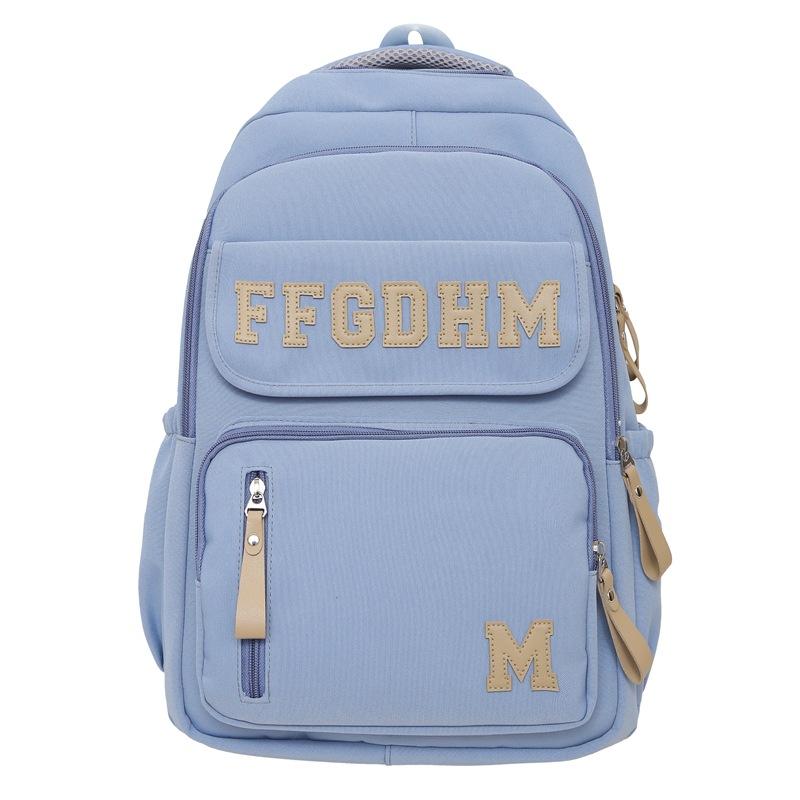 Рюкзак великої ємності Чоловічий Шкільний рюкзак Шкільний рюкзак для комп’ютера синій
Рюкзак великої ємності Чоловічий Шкільний рюкзак Шкільний рюкзак для комп’ютера синій