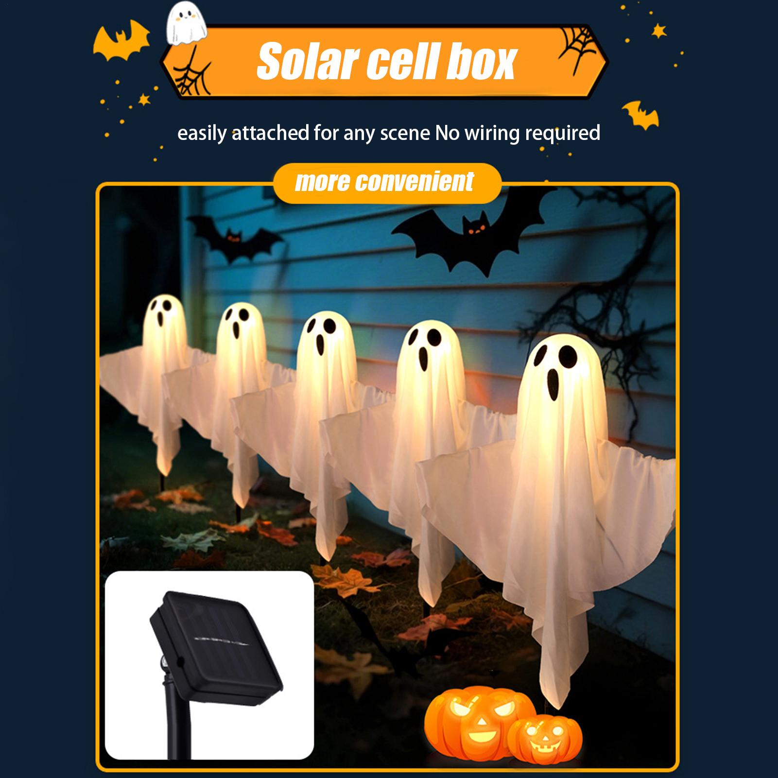 Halloween Solar Pathway Lights Halloween Ghost Pathway Solar Lights For Yard 5 Pieces Waterproof LED Nighttime Decoration For China Mainland
Halloween Solar Pathway Lights Halloween Ghost Pathway Solar Lights For Yard 5 Pieces Waterproof LED Nighttime Decoration For China Mainland