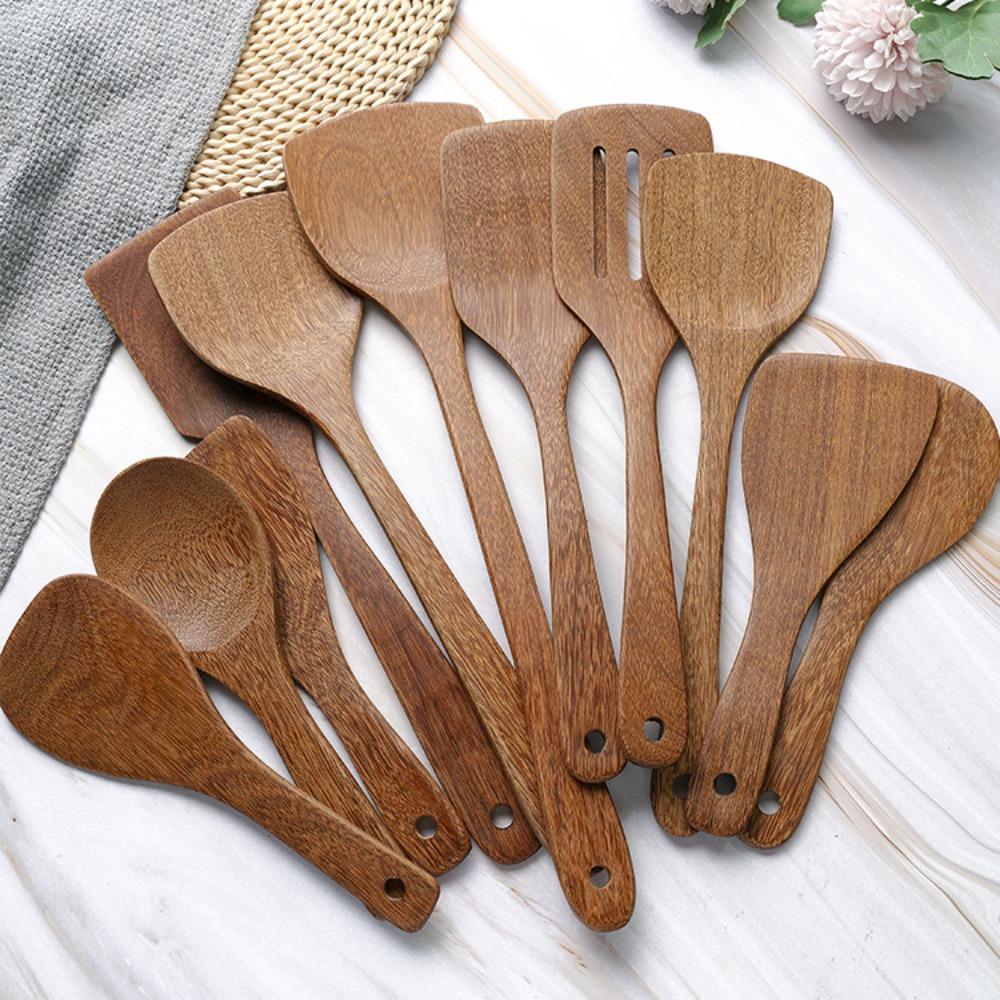с длинной ручкой Деревянная лопатка Набор Wenge Wood Wok Лопаты Суп Рисовая ложка Жарить
с длинной ручкой Деревянная лопатка Набор Wenge Wood Wok Лопаты Суп Рисовая ложка Жарить