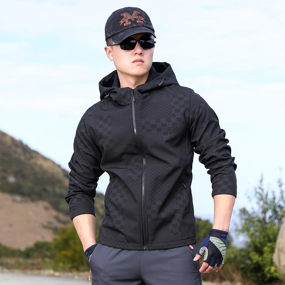 Men s Outdoor Hooded Softshell Jacket, Windproof & Warm Fleece Windbreaker for Spring & Autumn 5XL (200-220 lbs) хакі
Men s Outdoor Hooded Softshell Jacket, Windproof & Warm Fleece Windbreaker for Spring & Autumn 5XL (200-220 lbs) хакі