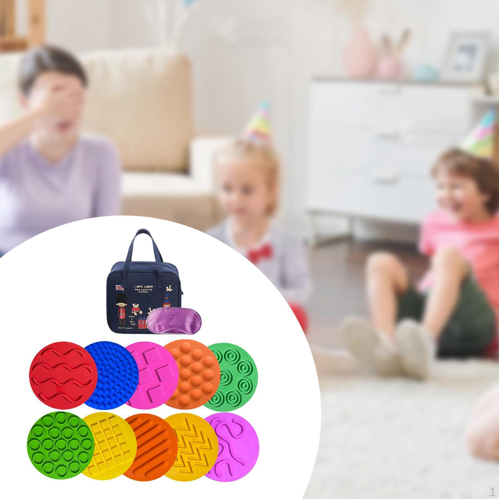 10 штук сенсорных кругов силиконовые коврики маленькие игрушки диски коврики подушечки Country bag
10 штук сенсорных кругов силиконовые коврики маленькие игрушки диски коврики подушечки Country bag