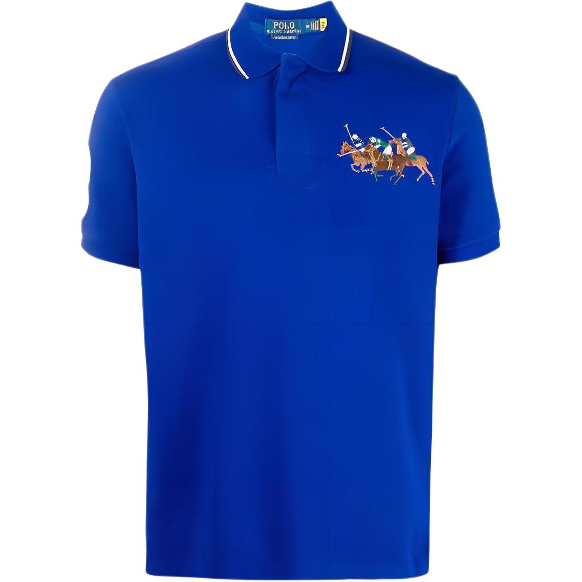Polo Ralph Lauren SS23 Animal Pattern Straight Fit Short Sleeve Polo Shirt Men tops Blue 710900614-003 S
Polo Ralph Lauren SS23 Animal Pattern Straight Fit Short Sleeve Polo Shirt Men tops Blue 710900614-003 S